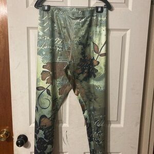 Women's Green Slacks